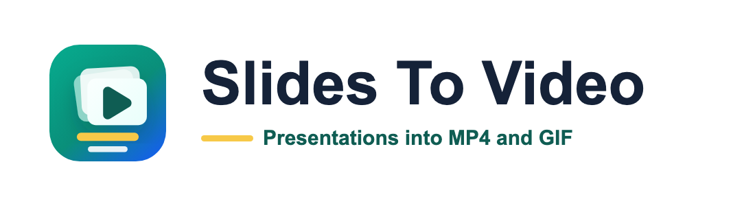 Slides To Video